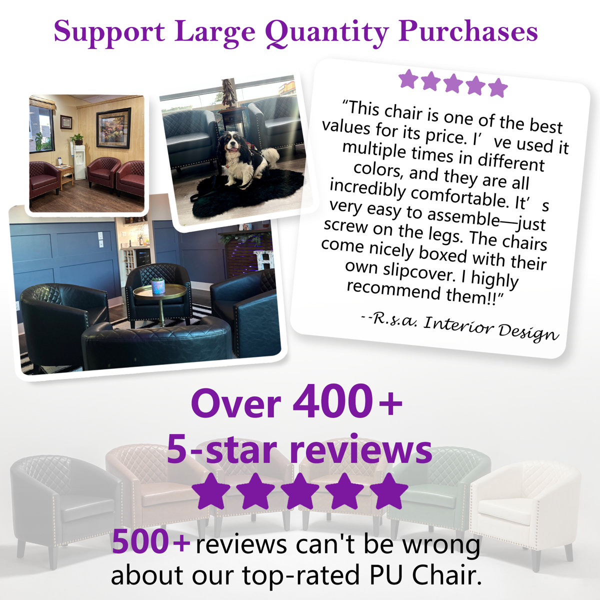 Boney 2- Piece 29" Wide Tufted Faux Leather Barrel Club Chair